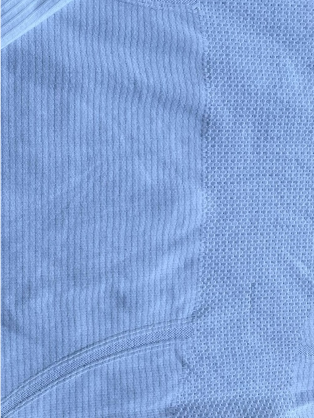 Lululemon Athletica White Long-Sleeve Seamless Performance Top Size 10 - Picture 4 of 12
